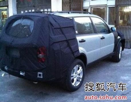 Spy Shots New Ssangyong Rexton SUV Testing In China