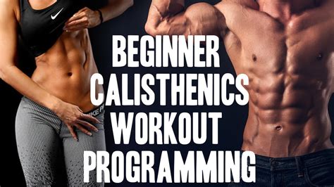 Beginner Calisthenics Workout Programming Video Full Upper Body Street