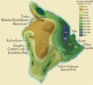 Hawaii Weather Guide With Maui Oahu Big Island And Kauai Rainfall Maps