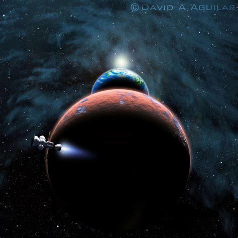 Space Art — Aspen Skies David A Aguilar