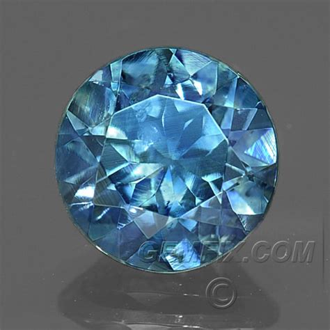 Blue Round Montana Sapphire Portuguese Cut 82cts 12 332 Gemfix