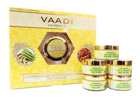 Buy Vaadi Herbals Lemongrass Anti Pigmentation Spa Facial Kit With