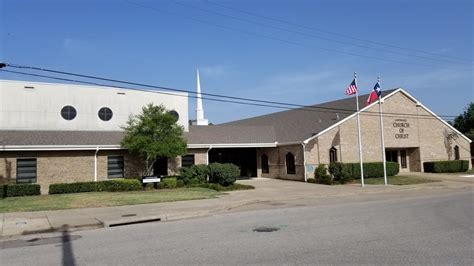 Landmark Church Of Christ 401 S Jackson St Kaufman Texas Churches