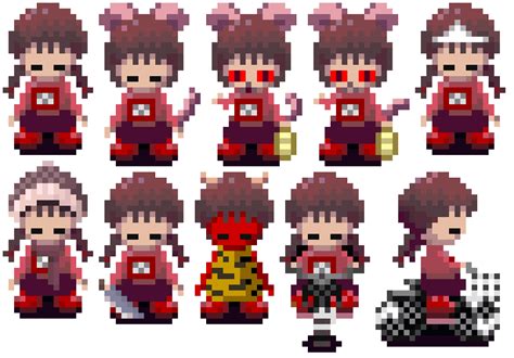 Yume Nikki Madotsuki Sprite Icons By Doctor Cool On Deviantart