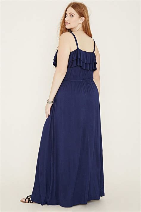 The dresses from forever 21 options available at alibaba.com come in many sizes and shapes suited for girls falling within different age groups. Plus Size Ruffled Maxi Dress | Forever 21 PLUS ...