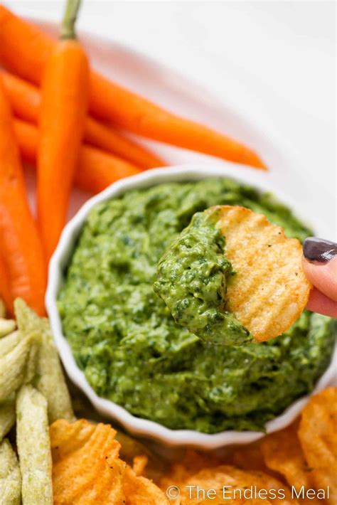 Three Easy Party Dips 5 Simple Ingredients The Endless Meal