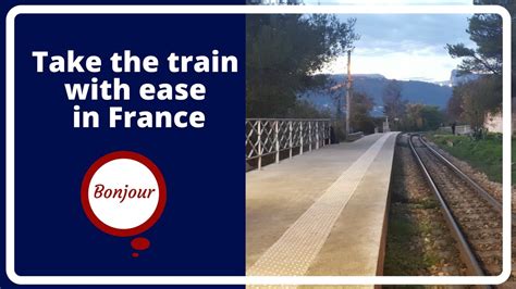 Learn French How To Take The Train And Buy Tickets At Machine Youtube