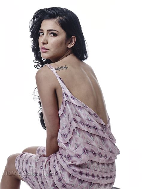 Actress Shruti Hassan Tattoo Photos
