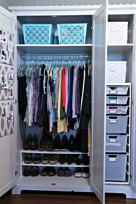 small closet organizers to help cure home clutter issues