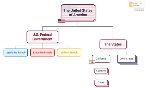 Three Branches Of Government Flow Chart