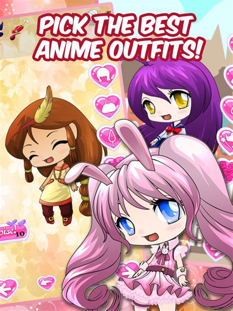 App Shopper Anime Avatar Girls Free Dress Up Games For Kids Games