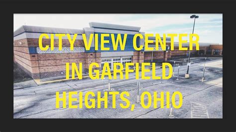Drone Footage Of City View Center In Garfield Heights Ohio 11 26 17