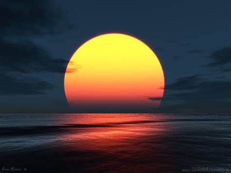 Download 3d Sunset Wallpaper By Kwhitney15 3d Sunset Wallpapers