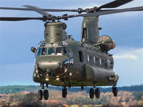 Heres Why Two Huge Raf Helicopters Were Seen Flying Over Glasgow Last