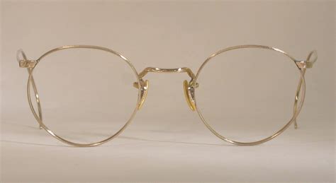 optometrist attic ao gold wire rim vintage eyeglasses