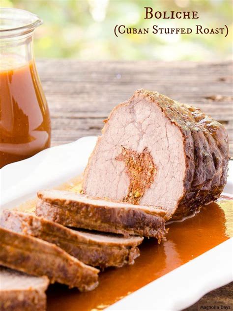 (we chose chorizo for this recipe.) Boliche (Cuban Stuffed Roast) | Recipe | Food, Cuban ...
