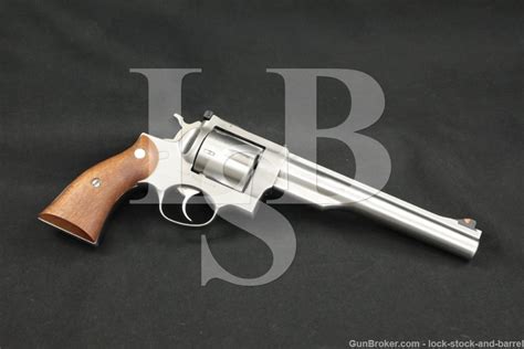 Ruger Redhawk Magnum Stainless Da Sa Double Action Revolver Mfd Lock Stock Barrel