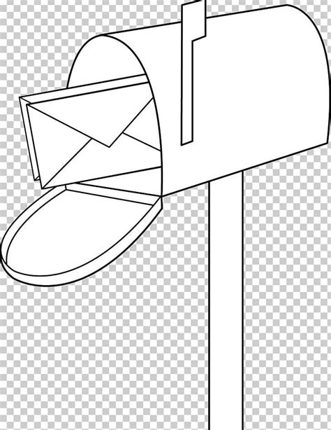 Letter Box Post Box Png Clipart Angle Area Black And White Circle