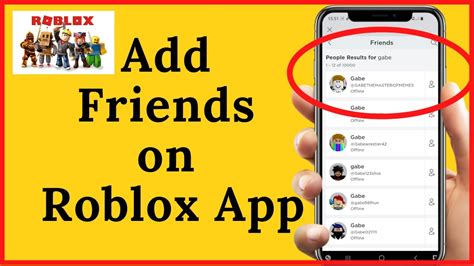 How To Add Friends On Roblox App Youtube