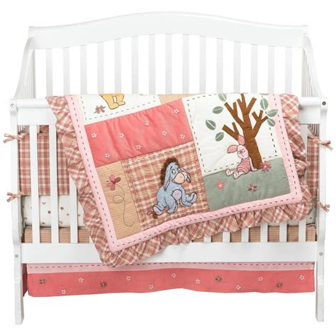 Crib sheet includes elastic all the way around for a perfectly snug fit. Nursery Room Ideas: Winnie The Pooh Crib Bedding Set