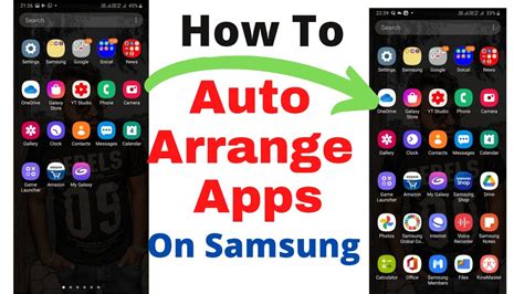 How To Auto Arrange Apps On Samsunghow To Use Clean Up Pages In