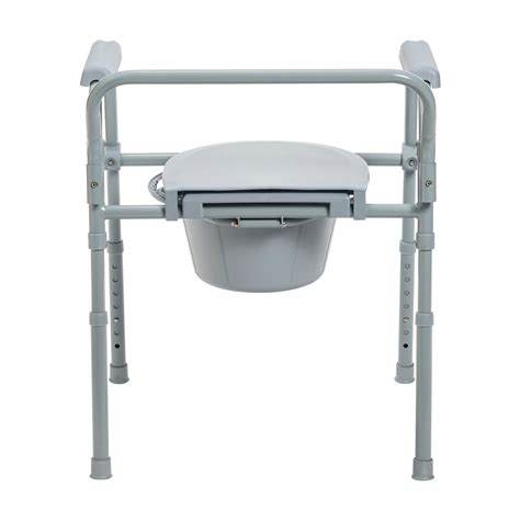 Steel Folding Bedside Commode Drive Medical