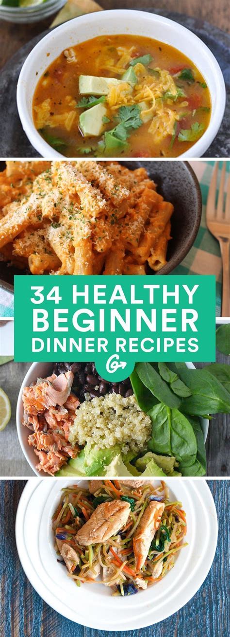 27 Easy Healthy Dinner Recipes | Cooking for beginners ...