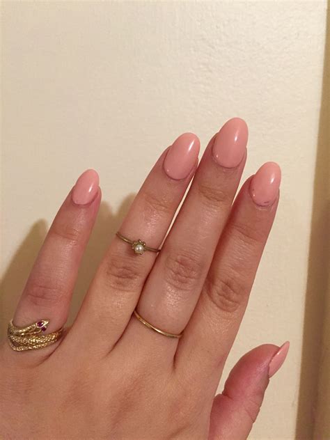 Accessible beige is a lovely exterior color, but it is a bit more taupe. DND honey beige gel nail polish. Lovely soft pinky-peach ...