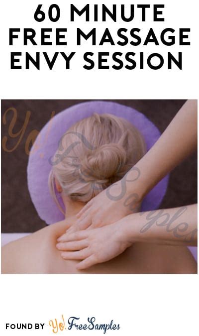 60 Minute Free Massage Envy Session With In Store Membership Sign Up