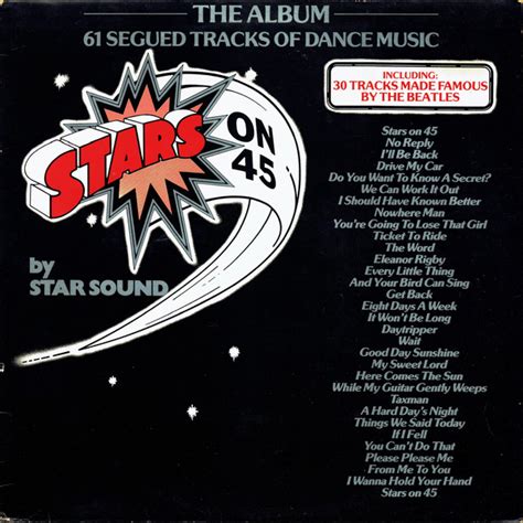 Star Sound Stars On 45 The Album 1981 Vinyl Discogs