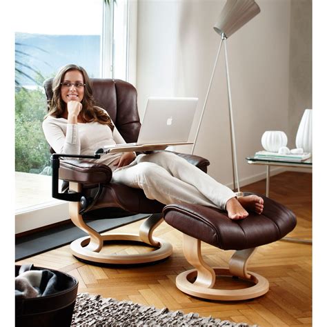 Ekornes stressless recliner chairs offer the comfort and luxury you've been searching for. Stressless Mayfair Classic Recliner & Ottoman from $2,495 ...