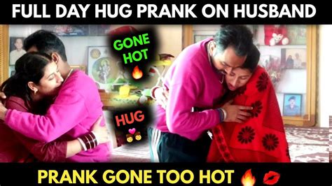 पूरा दिन पति को Hug किया 💏 Gone Romantic 😍 Hug Prank On Husband Pranks In India Chetnamit