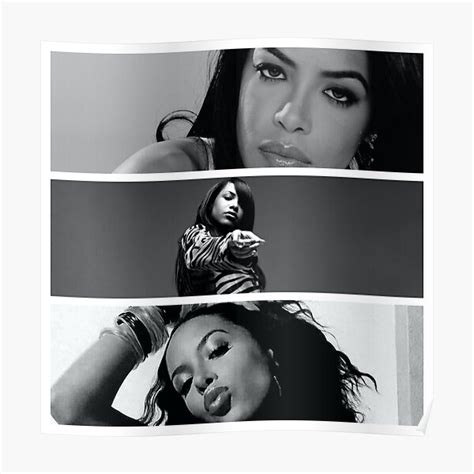 Rip Aaliyah Posters Redbubble
