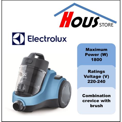 Get the best deals on electrolux vacuum cleaners. Electrolux Vacuum Cleaner EC31-2BB 1.8L Dust Container ...