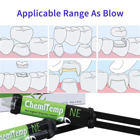 Dental Cement Glue For Teeth Crown Temporary Adhesive Materials Bonding