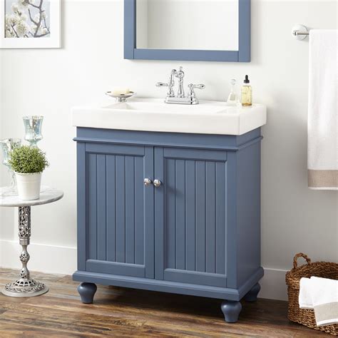 It has a rating of 4.2 with 380 reviews. 30" Lander Vanity Cabinet - Blue - Bathroom Vanities - Bathroom