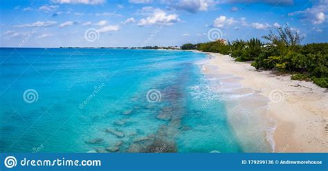 Seven Mile Beach In The Cayman Islands Stock Photo Image Of Clear
