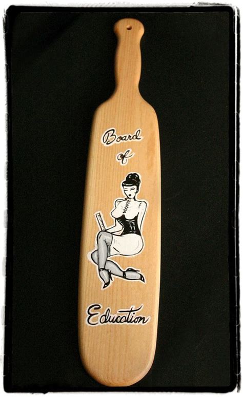 Board Of Education Pinup Paddle By Tartgallery On Etsy Sold Etsy