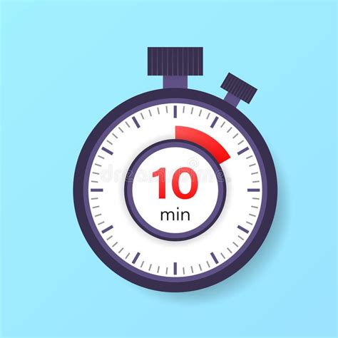 10 Minute Timer Stopwatch Stock Illustrations 2 819 10 Minute Timer