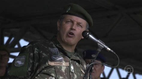 General Tomás Miguel Ribeiro Paiva é O Novo Comandante Do Exército Jornal Nacional G1