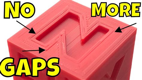 Cura 48 Slicer Tips For Eliminating Gaps In Your 3d Prints Youtube