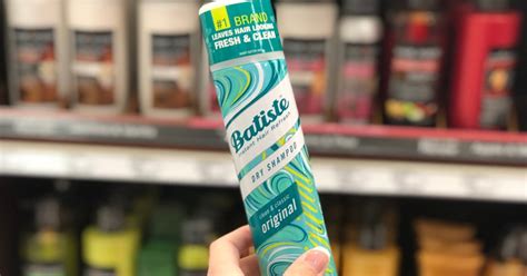 Batiste dry shampoo just $3.99 each after target gift card (regularly