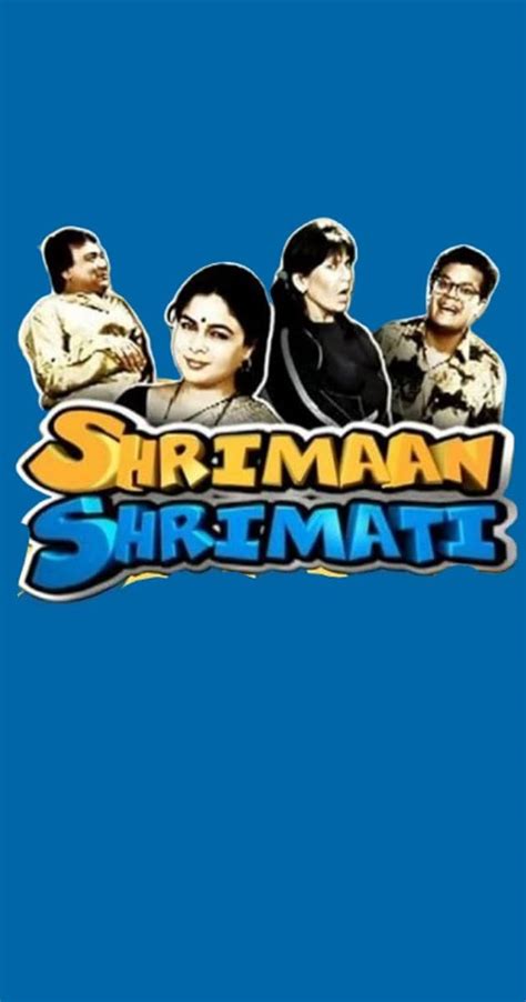 Shrimaan Shrimati Tv Series 1994 Plot Summary Imdb