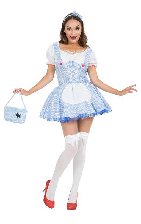 Adult Kansas Girl Dorothy Costume Wizard Of Oz