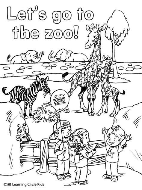 Top Notch Colouring Pages Zoo Handwriting Practice Ks1