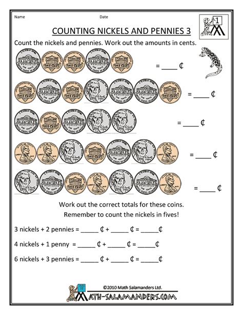 Check spelling or type a new query. NEW 373 COUNTING NICKELS WORKSHEETS | counting worksheet
