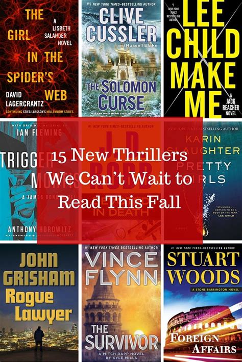 15 New Thrillers We Cant Wait To Read This Fall Book Club Books