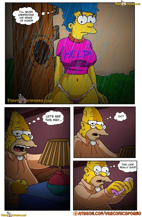 Post Abraham Simpson Comic Drah Navlag Marge Simpson The