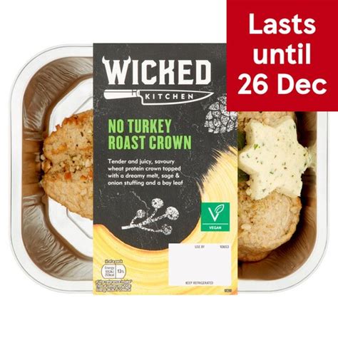 Tesco Wicked Kitchen No Turkey Roast Crown Serves 4 Tesco Groceries