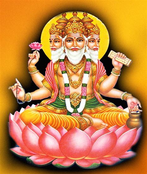 The Goddess Of Knowledge And Creation And Spouse Of Lord Brahma